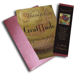Gratitude Cards with Bookmarks